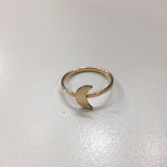 Nashelle Jewelry - New Nashelle Mini Moon Ring